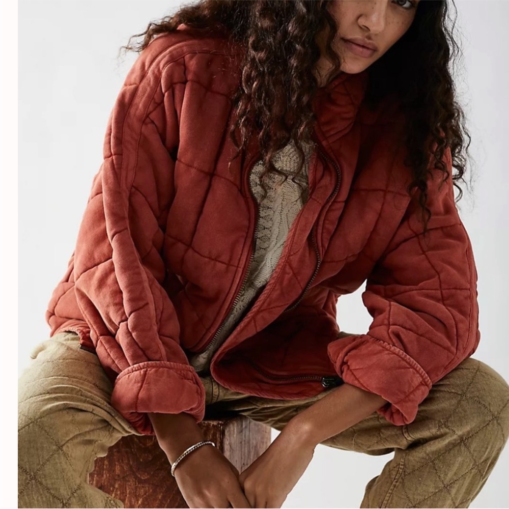 Free People Dolman Quilted Jacket - Picture 2 of 4